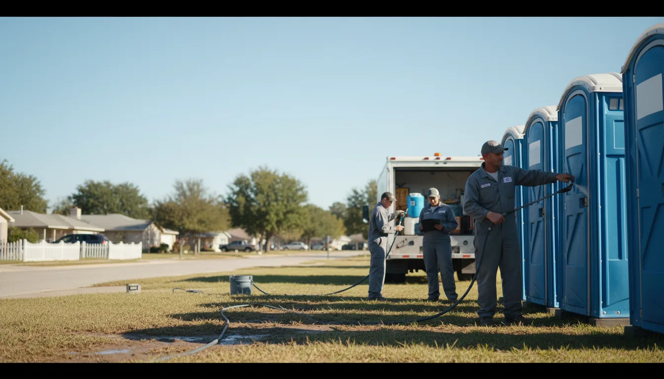 Long-Term Portable Toilet Rental in Centerville, IA near me